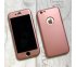 360° kryt Mate silikónový iPhone 6/6S - ružový